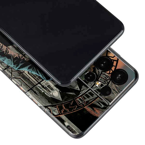 DC Comics The Joker Walking Dark Grounds Comic Art By Lee Bermejo Galaxy S21 Ultra 5G Skin